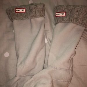 Grey Hunter Tall Boot Socks Size M